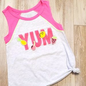 Maggie & Zoe removable fruit fun t-shirt Size 7-8